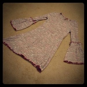 Art Class girls multicolor bell sleeve dress